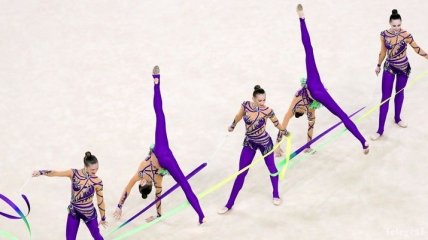 Сборная Украины вышла в финал Рио-2016 по художественной гимнастике