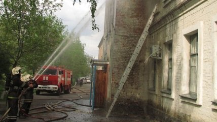 В Полтавской области горела больница