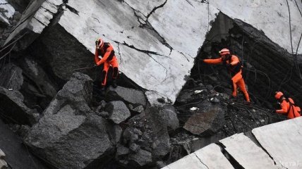 В МВД Италии назвали число жертв обвала моста в Генуя