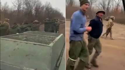 Пленные российские солдаты