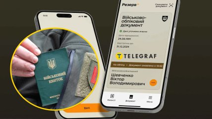 Военно-учетные документы в "Резерв+"