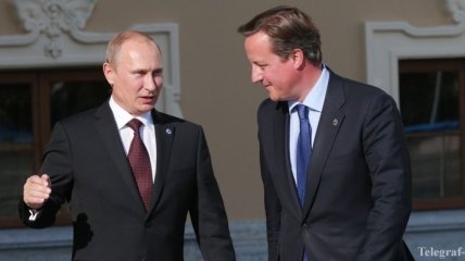 Путин обсудил с Кэмероном выполнение Минских договоренностей