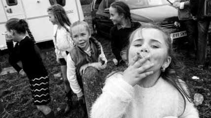Необычная жизнь детей ирландских цыган (Фото)