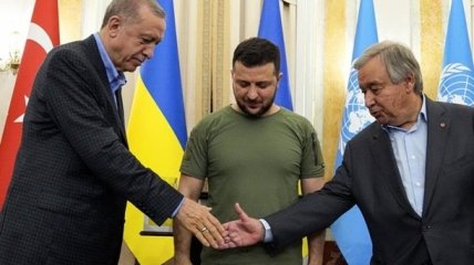 Зустріч між очільниками Туреччини, України та ООН відбулася 18 серпня
