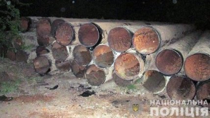 В Запорожской области злоумышленники демонтировали трубы оросительной системы