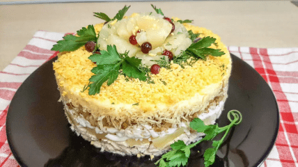 Аппетитный и вкусный салат