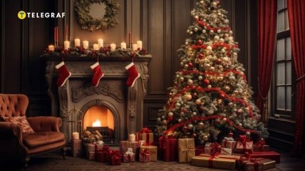 Одним из главных атрибутов Нового года является елка (изображение создано с помощью ИИ)