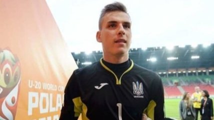 Лунин покинул расположение юношеской сборной Украины