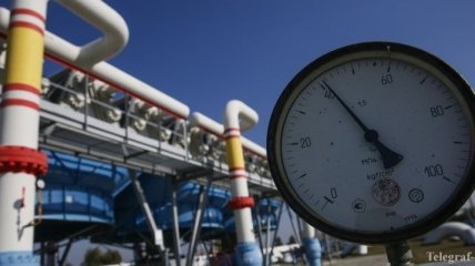 Хранилища газа в Украине заполнены до половины