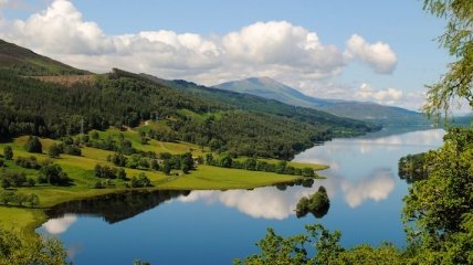 Прекрасные озера Шотландии (Фото)