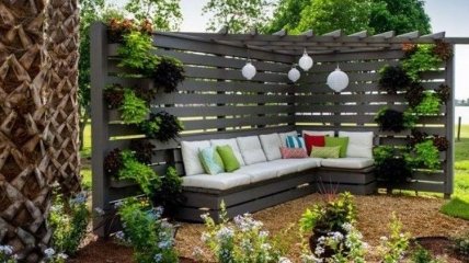 Красивая деревянная мебель для дома и сада (Фото) 