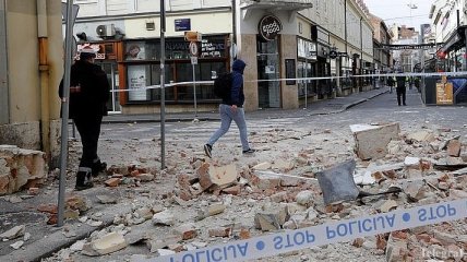 Землетрясение в Хорватии: появились фото последствий стихии 