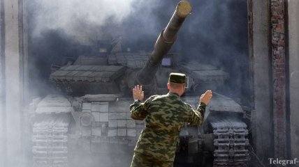 На Луганщине продолжается отвод вооружения