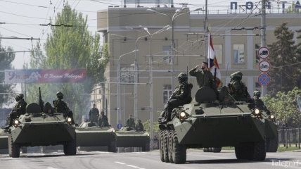 СБУ расследует факт трансляции СМИ "парада 9 мая" в Донецке