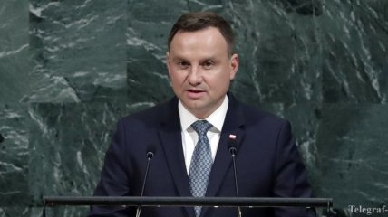 Дуда: В Украине и Грузии произошло фундаментальное нарушение принципов ООН