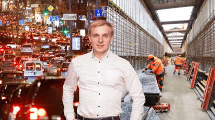 Транспортный аналитик и соучредитель ОО "Пассажиры Киева" Александр Гречко