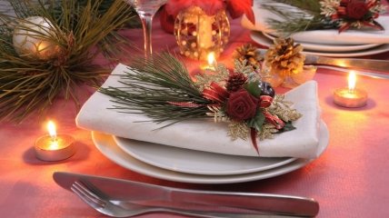 Новогодний стол: идеи праздничной сервировки