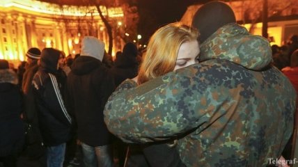 Бойцы "Азова" и "Киевщины" отправились на очередную ротацию в зону АТО