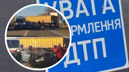 На трассе в Одессе произошло ДТП с пострадавшими