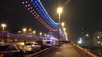 Смерть Немцова: фото и онлайн-трансляция с места убийства
