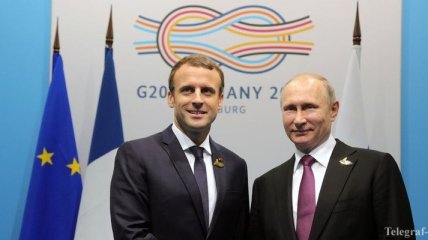 Макрон в России встретится с Путиным для обсуждения Украины