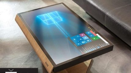 Французы изобрели сенсорный стол, работающий на Windows 10 