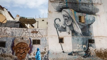 Крутые граффити Касабланки (фото)