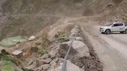 Ужасающие кадры: в Колумбии произошел прорыв плотины (Видео)