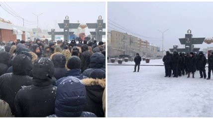 В Якутии проходят массовые протесты