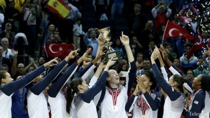 Сборная США - чемпион мира 2014 по баскетболу среди женщин