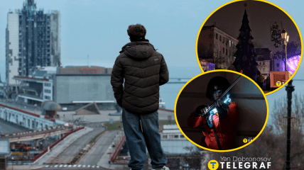 Одесситы уже почти неделю живут в темноте. Фото Ян Доброносов