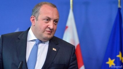 Президент Грузии выступает в поддержку санкций против России