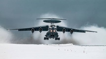 Российский самолет-наводчик в Беларуси