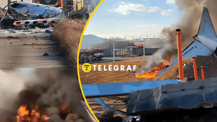 У Південній Кореї розбився літак