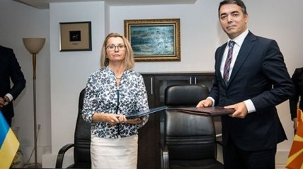 Украина подписала соглашение о безвизе на постоянной основе с Северной Македонией