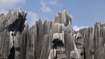 Настоящая сказка: каменный лес Шилинь в Китае (Фото)