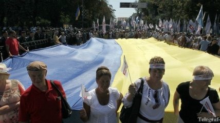 Защитники украинского языка вновь соберутся под "Украинским домом"