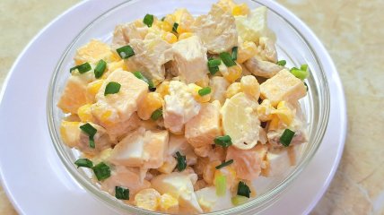 Салат из белых грибов (видео)