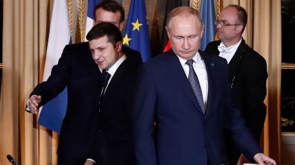 Володимир Зеленський та Володимир Путін