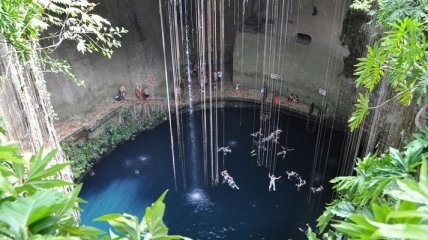 Сенот Ик-Киль - колодцы жертвоприношений майя (Фоторепортаж)