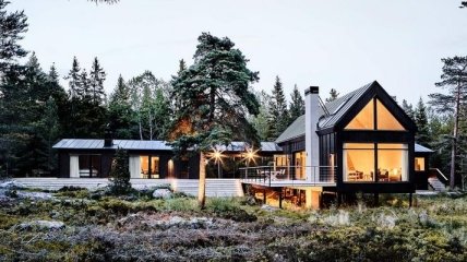 Шикарный летний дом в Швеции (Фото)