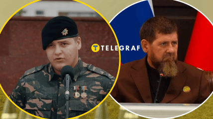 Лидер Чечни и его сын