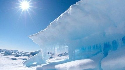 На Северном полюсе температура значительно превышает норму