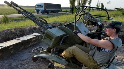 Штаб АТО: Возле Новотроицкого противник вел воздушную разведку