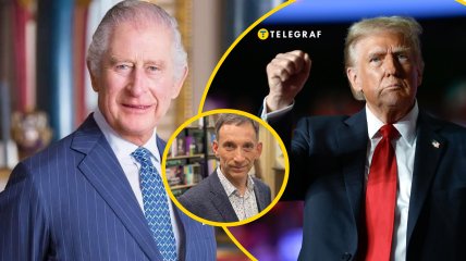 Чарльз III, Віталій Портников та Дональд Трамп