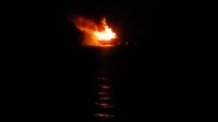 В американской Луизиане произошел взрыв на нефтяной платформе (Видео)