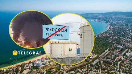 Нафтобазі у Феодосії добряче дісталось