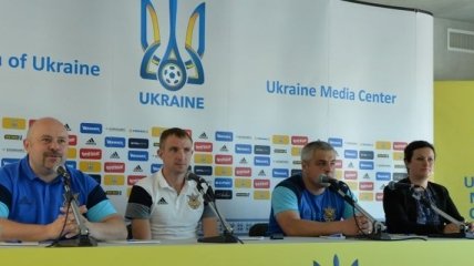 Пресс-конференция сборной Украины перед матчем с Польшей