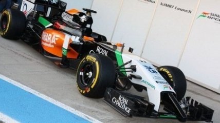Force India представила новое переднее крыло 