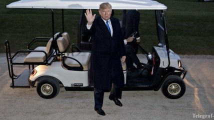 Конгрессмены хотят сорвать игру Трампа в гольф с лидерами G7 